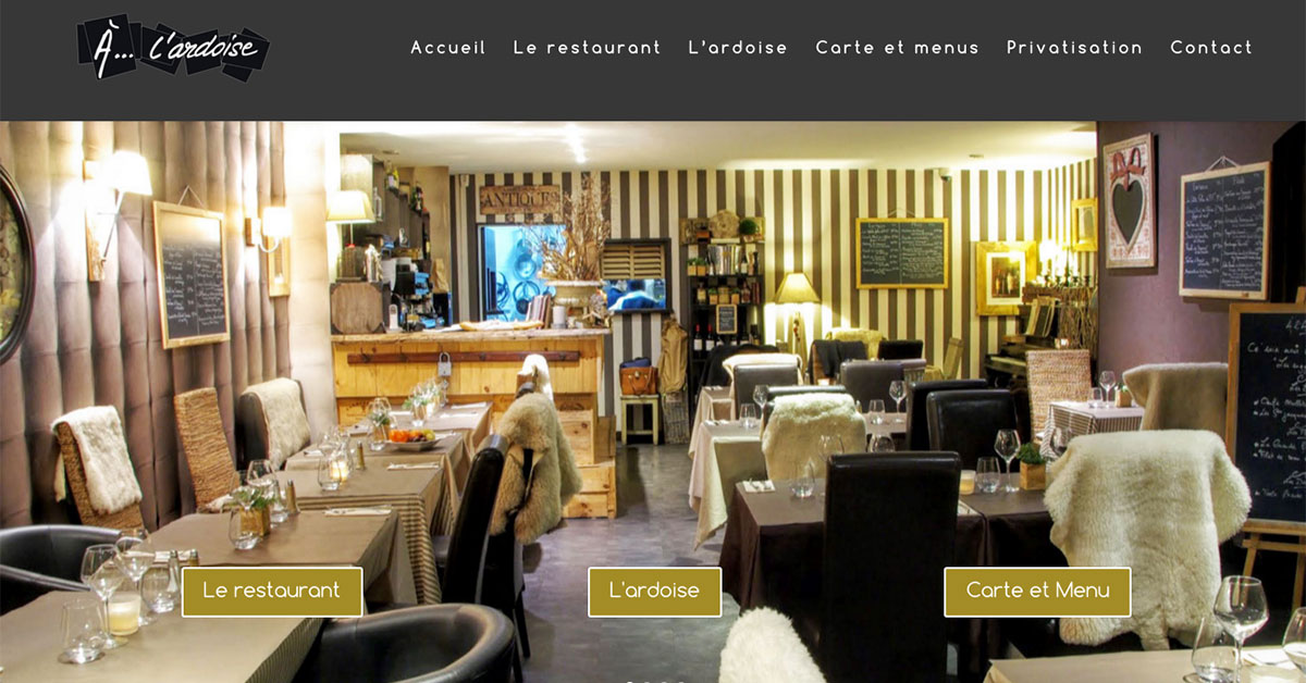 L'Ardoise Restaurant au Havre Formule deux plats 15,90€